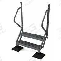 TRI-ARC Configurable Platform Ladder: 5.2 ft Overall Ht, 46.3 in Overall Wd, 35 in Overall Dp (MPN URTL502). Key specifications — attr1050432: TRI-ARC; attr1050434: Silver; attr1050449: Aluminum.