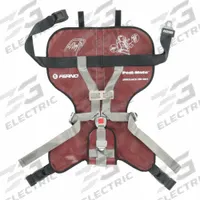 FERNO Pediatric Restraint: 35 1/2 in L x 19 in W, 100 lb Wt Capacity - Max, Vinyl, Red (MPN 678). Key specifications — Color: Red; Product Type: Pediatric Restraint System; Brand: FERNO; Material: Vinyl.