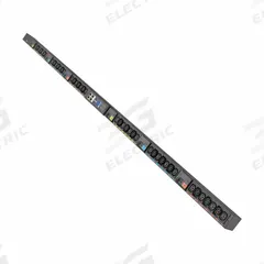 EATON TRIPP LITE PDU: Three-Phase, 42 Outlets, (18) C39/(24) C13, Metered, Remote-Monitored, 0 RU (MPN EVMAGU23X-E). Key specifications — attr928758: Universal; attr928730: EATON TRIPP LITE; attr1314318: Three-Phase; attr928761: (24) C13; attr928752: Vertical Rack; attr982487: Front or Side.
