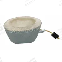 GLAS-COL Heating Mantle: 2 L Capacity, 500 W Watt - Max, Fiberglass Cloth, 400°C Temp - Max (MPN 100A O410). Key specifications — Includes: 4 ft 2-Wire Cord and Locking Connector; Brand: GLAS-COL; Mantle Material: Fiberglass Cloth; Manufacturer Part Number: 100A O410; For Use With: 60AG04; Includes Controller: Controller Not Included; Requires Controller: Controller Required.