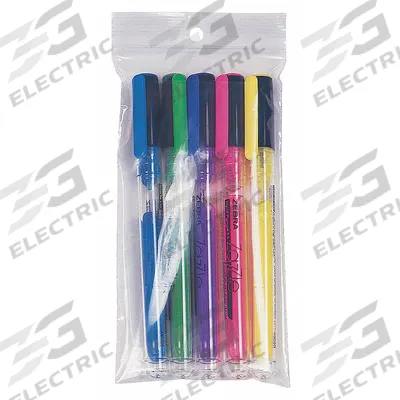 APPROVED VENDOR Reclosable Bag: 2 mil Thick, 6 in Wd, 14 in Lg, Hang Hole Included - Hang-Hole Reclosable Poly Bags