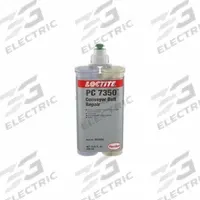 LOCTITE Urethane Adhesive: PC 7350, Ambient Cure, 400 mL, Dual-Cartridge, Black, Thick Liquid (MPN 2073202). Key specifications — Cured Color: Black; Series: PC 7350; Mixing Ratio: 1:1; Included Components: Resin and Hardener.