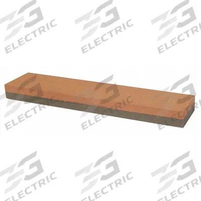 NORTON Combination Grit Benchstone: 5 in L x 2 in W x 3/4 in H, Aluminum Oxide - India Dual-Grit Oilstones