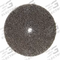NORTON Bond Non Woven Wheel: 3 in Dia x 1/2 in W, 1/4 in Arbor Hole, Aluminum Oxide, Medium, Hard (MPN 66261014928). Key specifications — Series: Bear-Tex Rapid Blend NEX; Brand: NORTON.