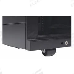 TRIPP LITE Rolling Caster Kit: 2 9/16 in Overall Dp, 2 7/8 in Overall Ht, Black, Steel, 4 PK (MPN SRCASTER). Key specifications — Brand: TRIPP LITE; Color: Black; Product Type: Caster Kit; Material: Steel.