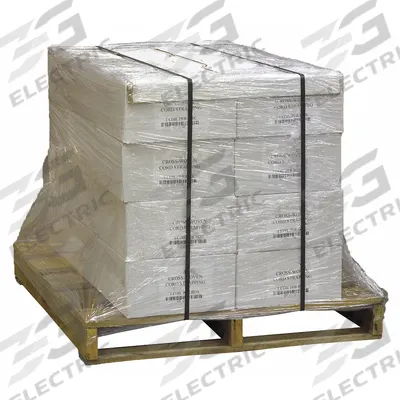 APPROVED VENDOR Plastic Strapping: 1,830 lb Break Strength, 1,320 ft Overall Lg, Green/White - Woven Poly Cord Strapping