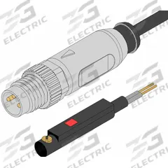 SMC Inline Reed Auto Switch: D-A93SDPC, Inline Reed Auto Switch, M12-4Pin, IP67, 100 V AC/24 V DC. Key specifications — attr947381: Inline Reed Auto Switch; attr947365: D-A93SDPC; attr947378: 5 to 20 mA; 5 to 40 mA; attr947379: 100 V AC; attr1113844: M12-4Pin.