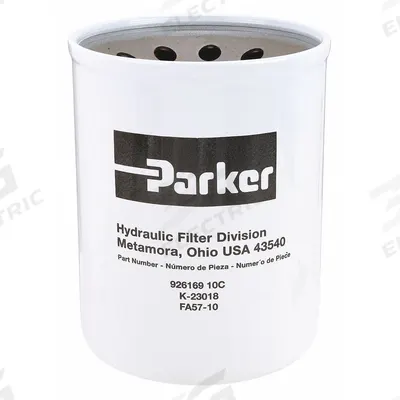 Parker Hydraulic Filter Element: 50 gpm Max. Flow, 150 psi Max. Pressure, Paper - Replacement Canisters for Return Line Hydraulic Filters