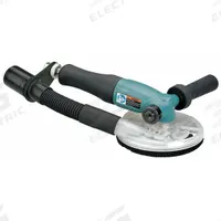 DYNABRADE Air Disc Sander: 5 in Pad, Threaded Shank, Heavy Duty, 1.3 hp, 43 cfm, Right Angle Grip (MPN 52596). Key specifications — attr1320237: DYNABRADE; attr1320246: Side.