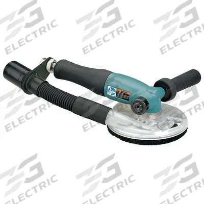 DYNABRADE Air Disc Sander: 5 in Pad, Threaded Shank, Heavy Duty, 1.3 hp, 43 cfm - Rotary Disc Sanders