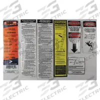 LOUISVILLE Label Kit: For 36Y415/36Y416/36Y417/36Y418/36Y419/36Y420/36Y421 (MPN PK-FE3100). Key specifications — For Use With Grainger Item Number: 36Y415; For Use With Mfr. Model Number: FE3114; Fits Brand: Louisville Ladder; Product Type: Label Kit; Brand: LOUISVILLE.
