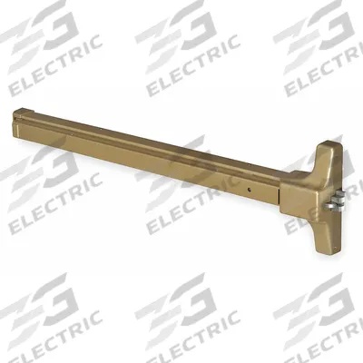 ASSA ABLOY ACCENTRA Exit Device: 36 in Max Door Wd - Rim Push Bars