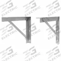 HD RAMPS L Shaped Bracket: Mounting Bracket, Truck Boxes, 24 in Lg (In.), 18 in Overall Ht, Aluminum (MPN TBB-18-24 L). Key specifications — Type: Mounting Bracket; Compatible with Product Type: Truck Boxes; Includes: Mounting Brackets; Material: Aluminum; Color: Silver; Brand: HD RAMPS.