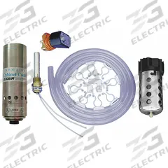 EXAIR Vortex Tube Enclosure Cooler: NEMA 4X, 35 cfm Max Flow Rate, 2,500 BtuH Cooling Capacity (MPN 4835SS). Key specifications — attr294757: EXAIR.