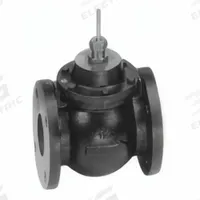 Hydronic Globe Valve: 2-Way, 150 CV Flow, 4 in Flanged, Cast Iron Body, Stainless Steel Stem, NO (MPN VG2231VM). Key specifications — Manufacturer Part Number: VG2231VM; Brand: JOHNSON CONTROLS; Specific Valve Action: Stem Down to Close.