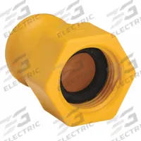 BANJO Garden Hose Adapter: 3/4 in x 3/4 in Fitting Size, Male x Female, GHT x GHT (MPN GHFT075A). Key specifications — Fitting Connection Type: GHT x GHT; Fitting Gender: Male x Female; Brand: BANJO.