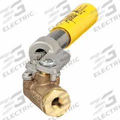 APOLLO Manual Two-Way Ball Valve: 1/4 in, Bronze, Straight, FNPT x FNPT, 600 psi Max. Pressure (CWP) (MPN 7150101). Key specifications — Brand: APOLLO; Handle: Spring-Return Lever.