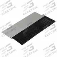 AMERICAN GARAGE DOOR SUPPLY Brush Seal: Straight, Nylon, 1 1/2 in Brush Lg, 2 in Holder Lg, Single (MPN BNS215-94). Key specifications — Brush Material: Nylon; Includes: Galvanized Self-Drilling Mounting Screws; Width Type: Single; Brand: AMERICAN GARAGE DOOR SUPPLY.