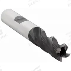 OSG Roughing End Mill: Cobalt, TiAlN Coated, 4 Flute, Fine Pitch, 5/16" Mill Dia, 3/4" LOC (MPN 4559411)