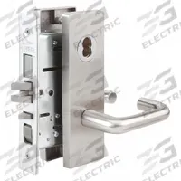 ABILITY ONE Door Lockset: Office Lever Locksets, Stainless Steel, ADA Compliant (MPN 5340-00-NIB-0290). Key specifications — attr1024149: Not Ligature-Resistant; attr1011488: ABILITY ONE; attr1024446: F20; attr1011524: No Message; attr1011506: MR162 Dallas; attr1011485: Yes; attr1059461: Satin Stainless Steel : Stainless Steel.