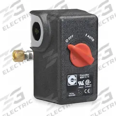 CONDOR USA, INC Pressure Switch: Std, 25 psi – 160 psi, 1/4" FNPT, 105 psi / 135 psi ON/OFF (MPN 11NA2E). Key specifications — attr1027655: Diaphragm; attr434202: CONDOR USA, INC; attr1027685: 1/4" FNPT; attr1027686: Standard; attr1027690: Auto/Off.