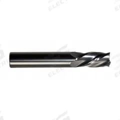 CLEVELAND Square End Mill: Carbide, 4 Flute, 4 mm Mill Dia, 14 mm LOC, 50 mm OAL (MPN C98221)