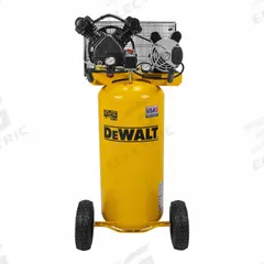 DEWALT Portable Electric Air Compressor: Splash Lubricated, 20 gal, Vertical, 1.6 hp, 120/240V, 15A (MPN DXCMLA1682066). Key specifications — attr48686: Splash Lubricated; attr48685: 120/240V; attr48689: 4.0 cfm @ 155 psi; attr48678: 15A; attr48688: Pump is shipped full of oil; attr48671: DEWALT; attr124308: Standard (75 dBA or more).