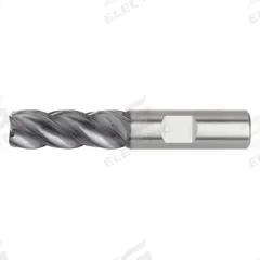 WIDIA HANITA Corner Chamfer End Mill: Carbide, AlTiN Coated, 4 Flute, 1/2" Mill Dia, 5/8" LOC (MPN 4V4513005NW)