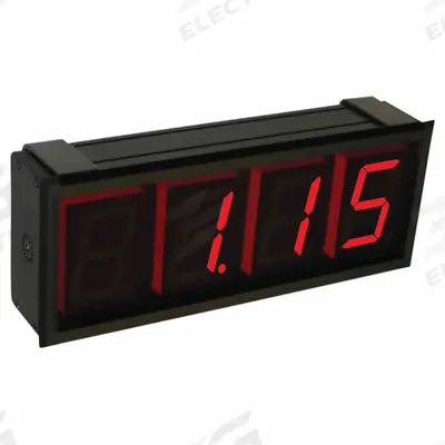 Dwyer Digital Panel Meter: 90 V AC – 250 V AC, 10.5 V DC – 30 V DC, 2.3 in Digit Ht - Max. - DC Current Digital Panel Meters