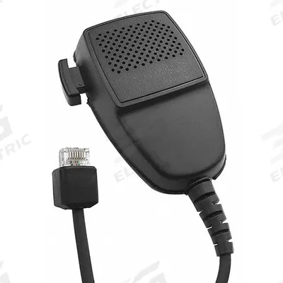 BANSHEE Speaker Microphone: Fits Motorola, 3.5 mm Jack, 24 in Cord, Push To Talk - Motorola-Compatible Microphones & Speakers