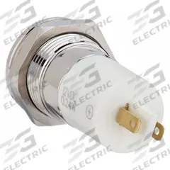 APPROVED VENDOR Flush Panel Light: 16 mm Panel Mounting Hole Dia, LED, Green, Flush Head, H16 (MPN 24M165). Key specifications — Brand: APPROVED VENDOR; Electrical Connection: 0.11 Male Quick Disconnect.