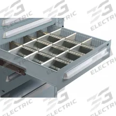 LYON Divider: For 4 5/8 in Drawer Wd/Dp, For 5/8 in_3 7/8 in Drawer Ht, 0 Slots, 6 1/4 in Overall Lg (MPN NF24067D8-25). Key specifications — Product Type: Drawer Bin Divider; Brand: LYON; Manufacturer Part Number: NF24067D8-25.