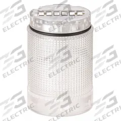 WERMA Tower Light Module: Flashing/Strobe, 24V DC, Red, 40 mm Overall Dia, 59 mm Overall Ht (MPN 63412055). Key specifications — Brand: WERMA; Compatible with Series: KombiSIGN 40; Lens Color: Red; Operating Voltage: 24V DC; Manufacturer Part Number: 63412055.