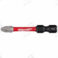 MILWAUKEE Power Bit: Power Bit, Imperial, Pozidriv® Head, PZ2 Bit Industry Size, Std, Impact Rated (MPN 48-32-4832). Key specifications — attr1119847: PZ2; attr1119860: Impact; attr1119850: Alloy Steel; attr1119851: Imperial; attr1119853: Power Bit; attr1119857: MILWAUKEE; attr1119849: Impact Rated; attr1119863: Bit Holder Not Included.