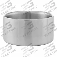 AMERICAN METALCRAFT Bowl: Pretty Polished Rims, 34 oz Capacity, 6 in Dia, Stainless Steel, Silver (MPN DWB6). Key specifications — Brand: AMERICAN METALCRAFT; Color: Silver; Material: Stainless Steel; Product Type: Double Wall Bowl.