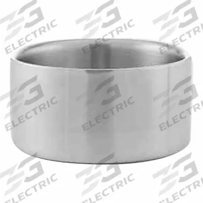 AMERICAN METALCRAFT Bowl: Pretty Polished Rims, 34 oz Capacity, 6 in Dia, Stainless Steel - Serving Bowls