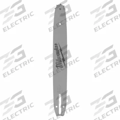 MILWAUKEE Guide Bar: 14 in Compatible Bar Lg, 3/8 in, 0.05 in Gauge - Bars