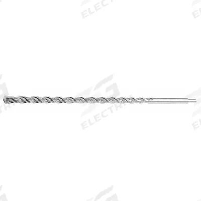 WESTWARD Round Hammer Drill: 3/8 in Drill Bit Size, 16 1/4 in Max Drilling Dp - Round-Shank Masonry Drill Bits