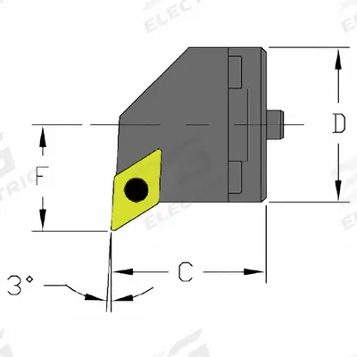 ULTRA-DEX USA Indexable Cutting Head Unit: SH16 SDUCL3 (MPN 912-000-209) - Machining
