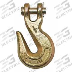 B/A PRODUCTS CO. Grab Hook: 6,600 lb Working Load Limit, 70 Hook Grade, Steel, Clevis, Yellow (MPN 11-38G7H). Key specifications — Brand: B/A PRODUCTS CO..
