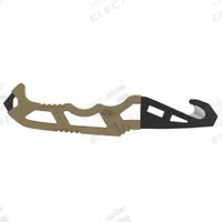 GERBER Emergency Rescue Hook: Straight, 8 in Overall Lg, Stainless Steel, Hook, Glass-Filled Nylon (MPN 1014884). Key specifications — attr307492: Hook; attr307498: Yes; attr307493: Glass-Filled Nylon; attr307491: Stainless Steel; attr324881: GERBER.