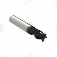 WIDIA HANITA Corner Radius End Mill: Carbide, AlTiN Coated, 4 Flute, 1/8" Mill Dia, 1/4" LOC (MPN 4X4EE03001RAT WS15PE)
