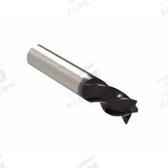 WIDIA HANITA Corner Radius End Mill: Carbide, AlTiN Coated, 4 Flute, 1/8" Mill Dia, 1/4" LOC (MPN 4X4EE03001RAT WS15PE)