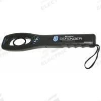 METAL DEFENDER Handheld Metal Detector: 8 in Scan Dp, 15 in L x 3 1/8 in W x 1 in H (MPN MD-008). Key specifications — Alert Type: Light; Batteries Included: No Batteries Included; Battery Size: 9V; Brand: METAL DEFENDER.