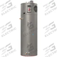 RHEEM Electric Tank Water Heater: 208 to 240V, 80 gal, 5,000 W, Single Phase, 91 in Ht (MPN PROPH80 T2 RH400-SO). Key specifications — Phase: Single; Brand: RHEEM; Maximum Recovery Flow Rate: 27 gph @ 90°F.