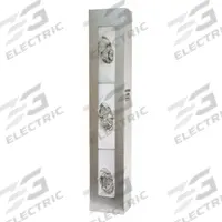 BOWMAN DISPENSERS Glove Dispenser: Stainless Steel, 5 1/2 in Overall Wd, 20 in Overall Ht, Wall (MPN GS-109). Key specifications — Dispenser Layout: (3) Boxes; Fill Direction: Top Load; Material: Stainless Steel; Brand: BOWMAN DISPENSERS; Color: Silver.