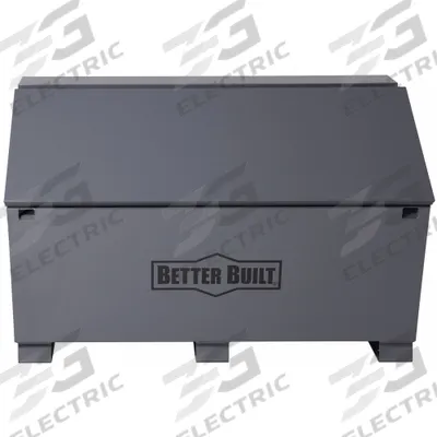 BETTER BUILT Chest-Style Jobsite Box: 60 in W x 30 in D x 37 5/8 in H, 31 cu ft - Slope-Lid Jobsite Boxes