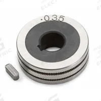 LINCOLN ELECTRIC Drive Roll Kit: 0.035 in, V-Groove, For Easy-Core 125, Easy-MIG 140/180, LE31MP (MPN KP2948-1). Key specifications — For Wire Type: Flux-Cored; Brand: LINCOLN ELECTRIC; Manufacturer Part Number: KP2948-1; For Welder Series: Easy-Core 125.