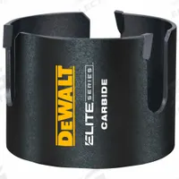 DEWALT Hole Saw: 3 in Saw Dia., 2 7/16 in Max. Cutting Dp, 5/8"-18 Thread Size, Carbide Tipped (MPN DAH43). Key specifications — attr1098040: 5/8"-18; attr1098049: DEWALT.