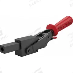 DE-STA-CO Straight Line Clamp: Solid Base Mounting, Locking Horizontal Handle, 1.96 in Arm Lg, Steel (MPN 5150-BR). Key specifications — Plunger Thread: 1/2-13; Recommended Spindle Model No.: 325203; Brand: DE-STA-CO.